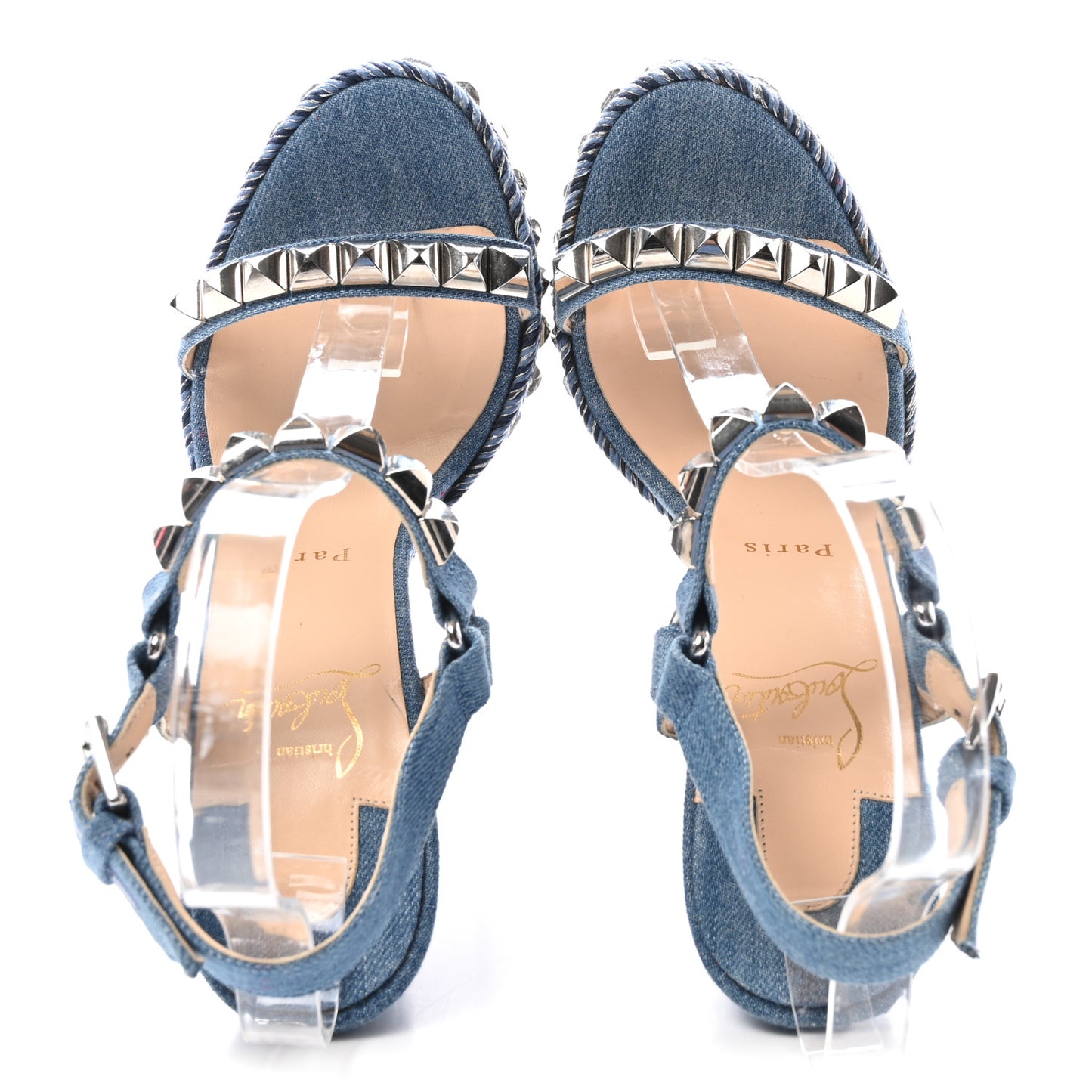 Denim Cataclou 120 Wedge Sandals 36 Blue