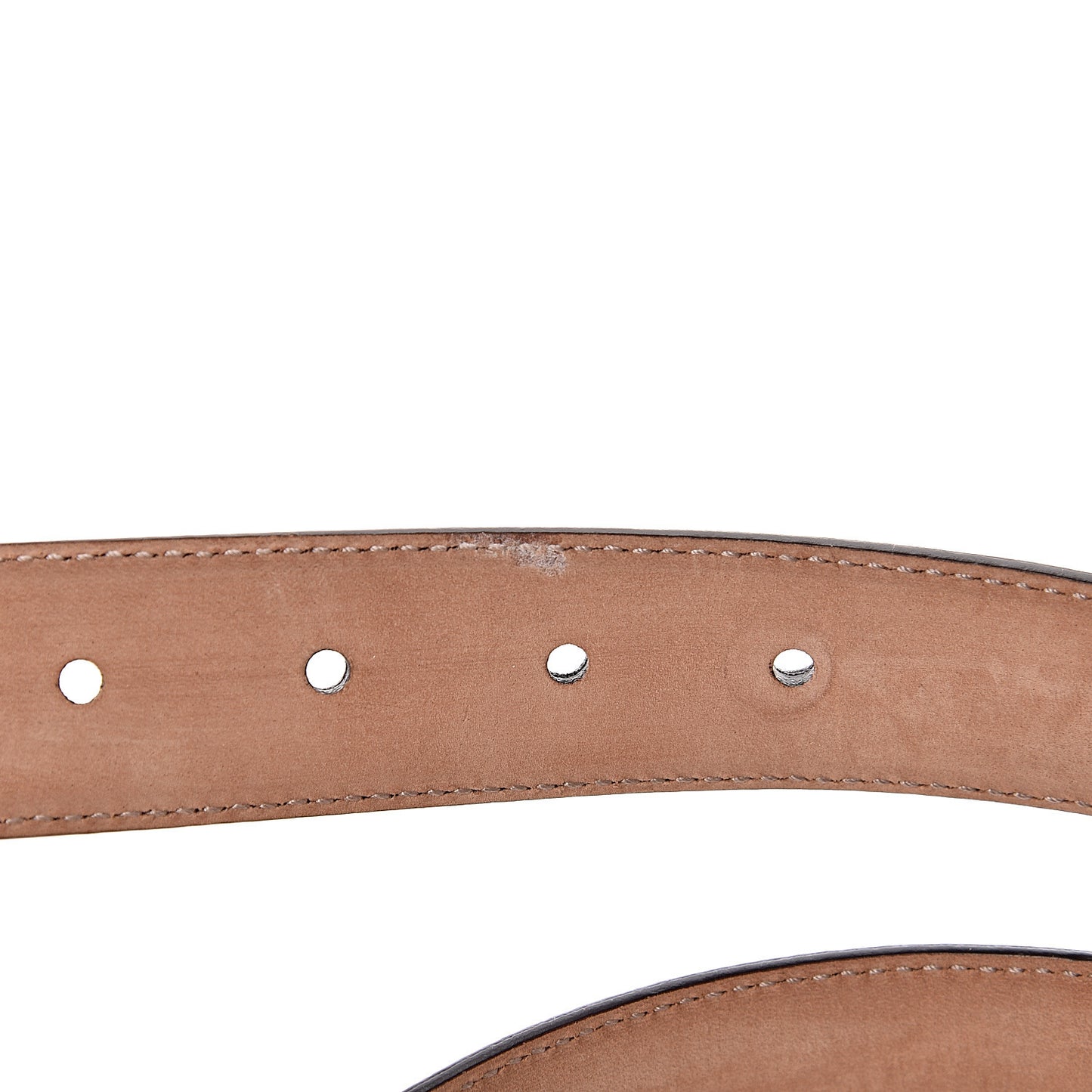 Textured Calfskin 30mm Belt 95 38 Dark Cocoa