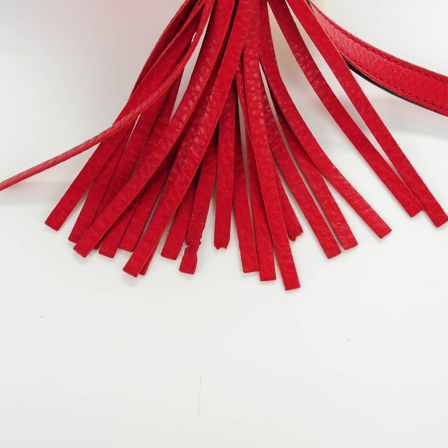 Pebbled Calfskin Small Soho Disco Bag Tabasco Red