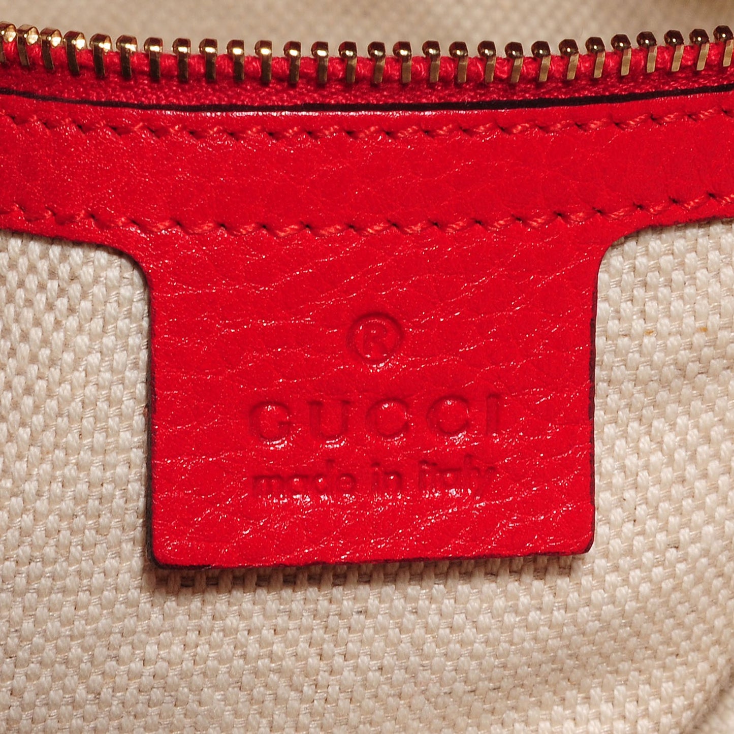 Monogram Medium Diana Bamboo Shoulder Bag Red