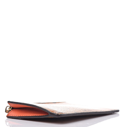 MCM Visetos Key Pouch Cognac 4 of 14