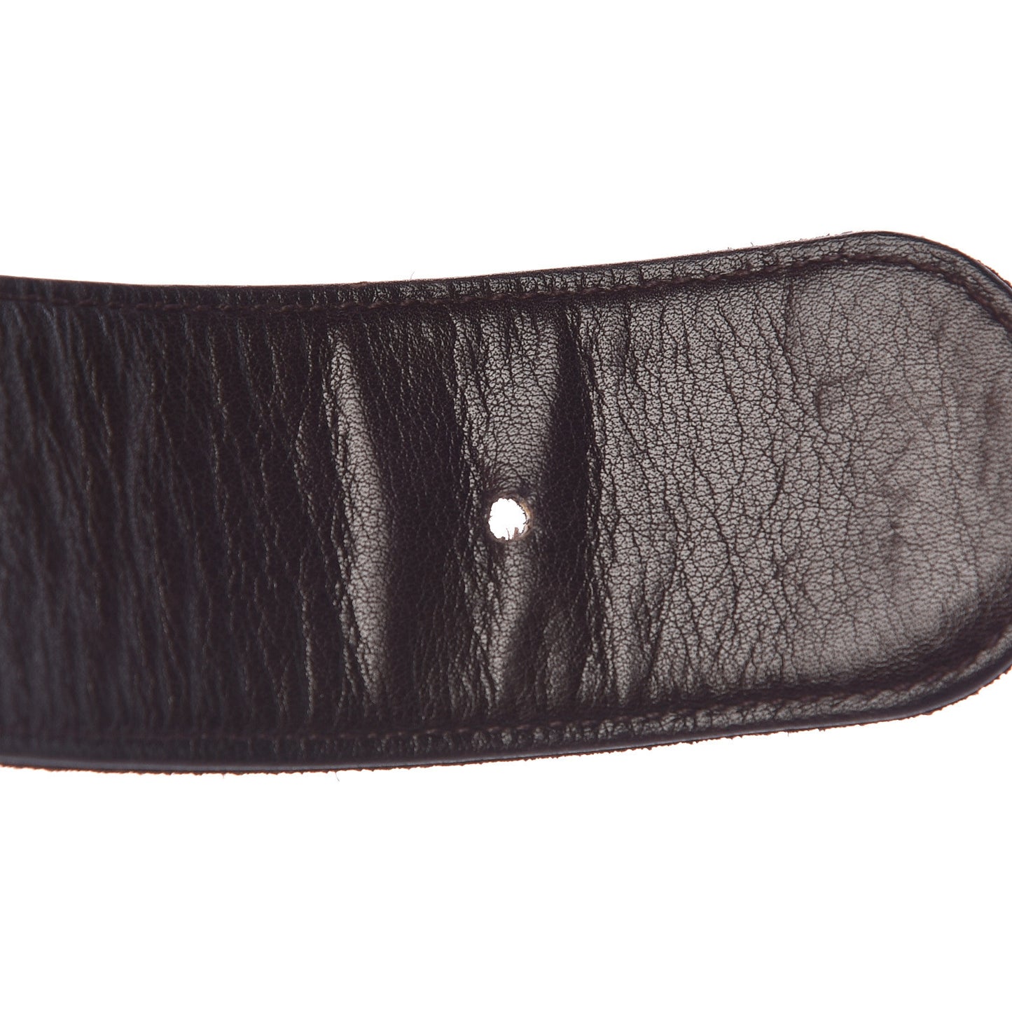 Suede CC Belt 75 30 Dark Brown
