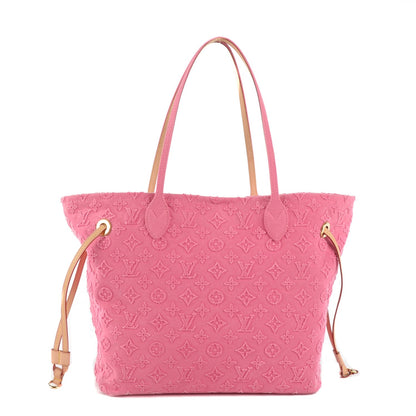 Louis Vuitton Monogram Denim Neverfull MM Rose 1 of 7