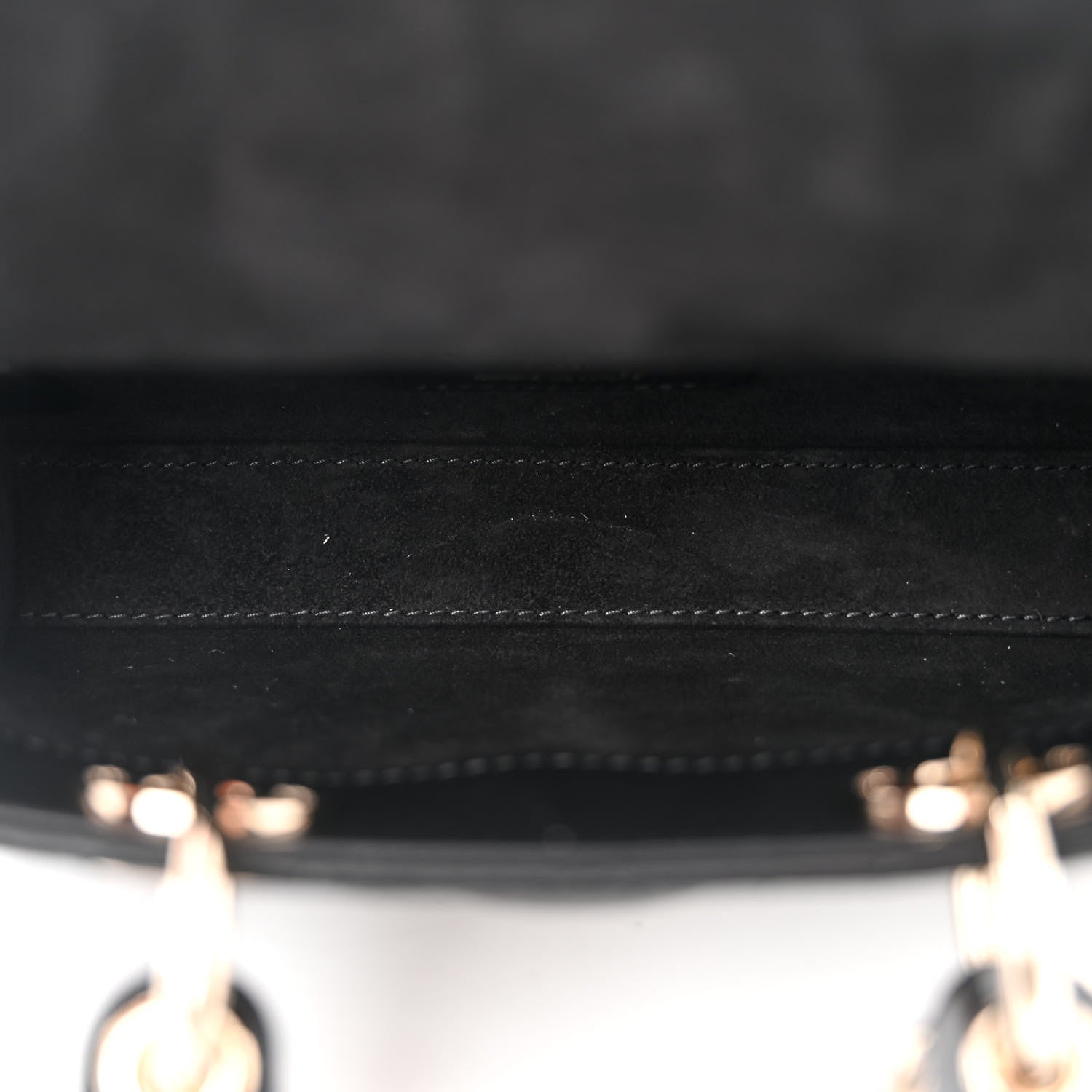 Christian Dior Lambskin Cannage Micro Lady D-Joy Black 5 of 11