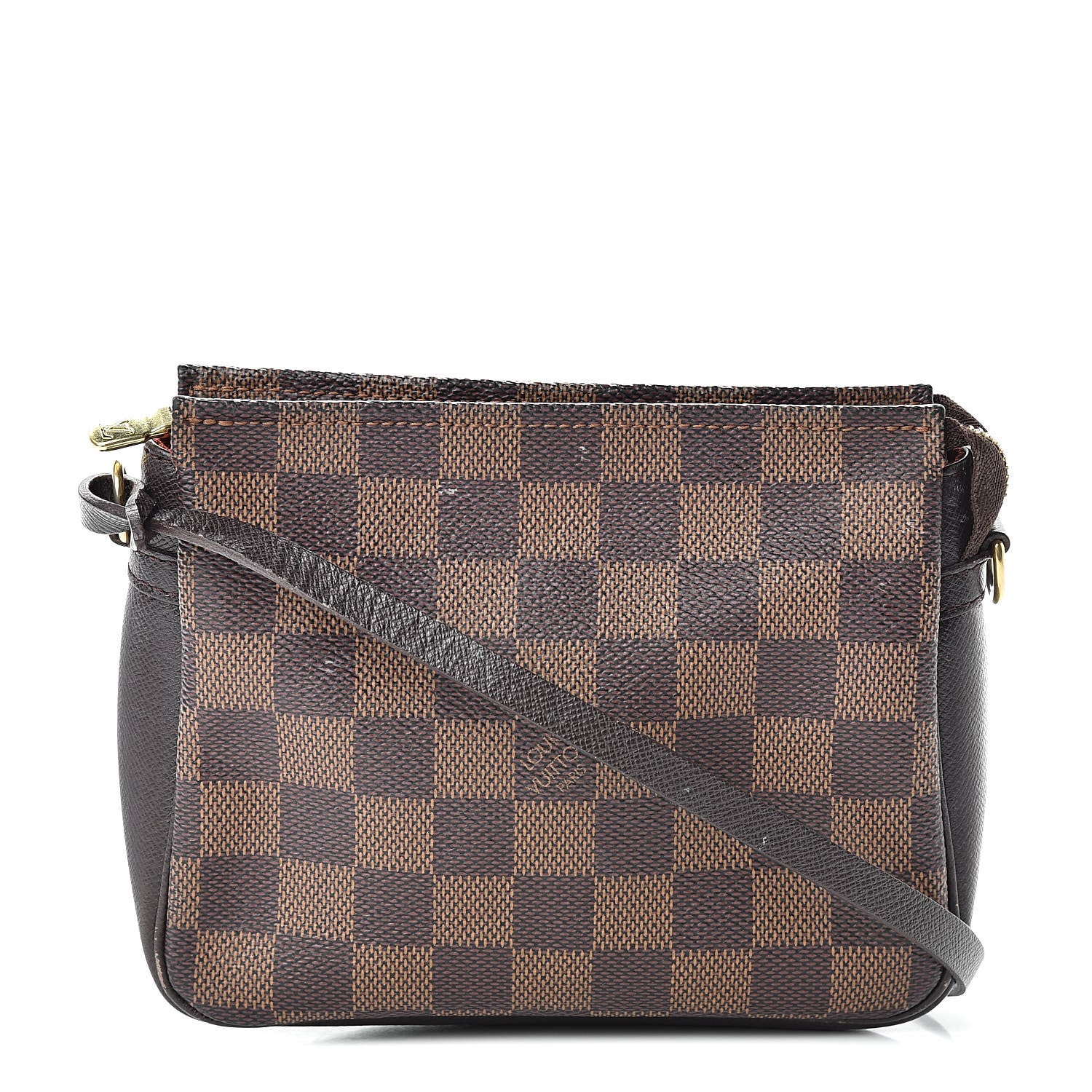 Louis Vuitton Damier Ebene Trousse Make Up Bag Pochette 1 of 17