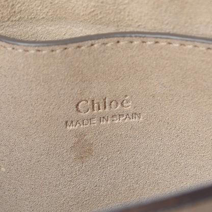 Chloe Suede Calfskin Small Faye Shoulder Bag Blushy Pink 6 of 12