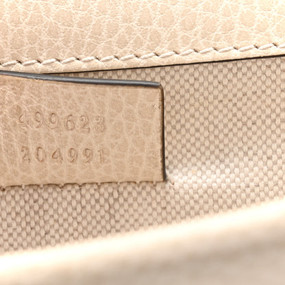 Gucci Dollar Calfskin Enamel Small Dionysus Shoulder Bag Mystic White Electric Blue 7 of 10