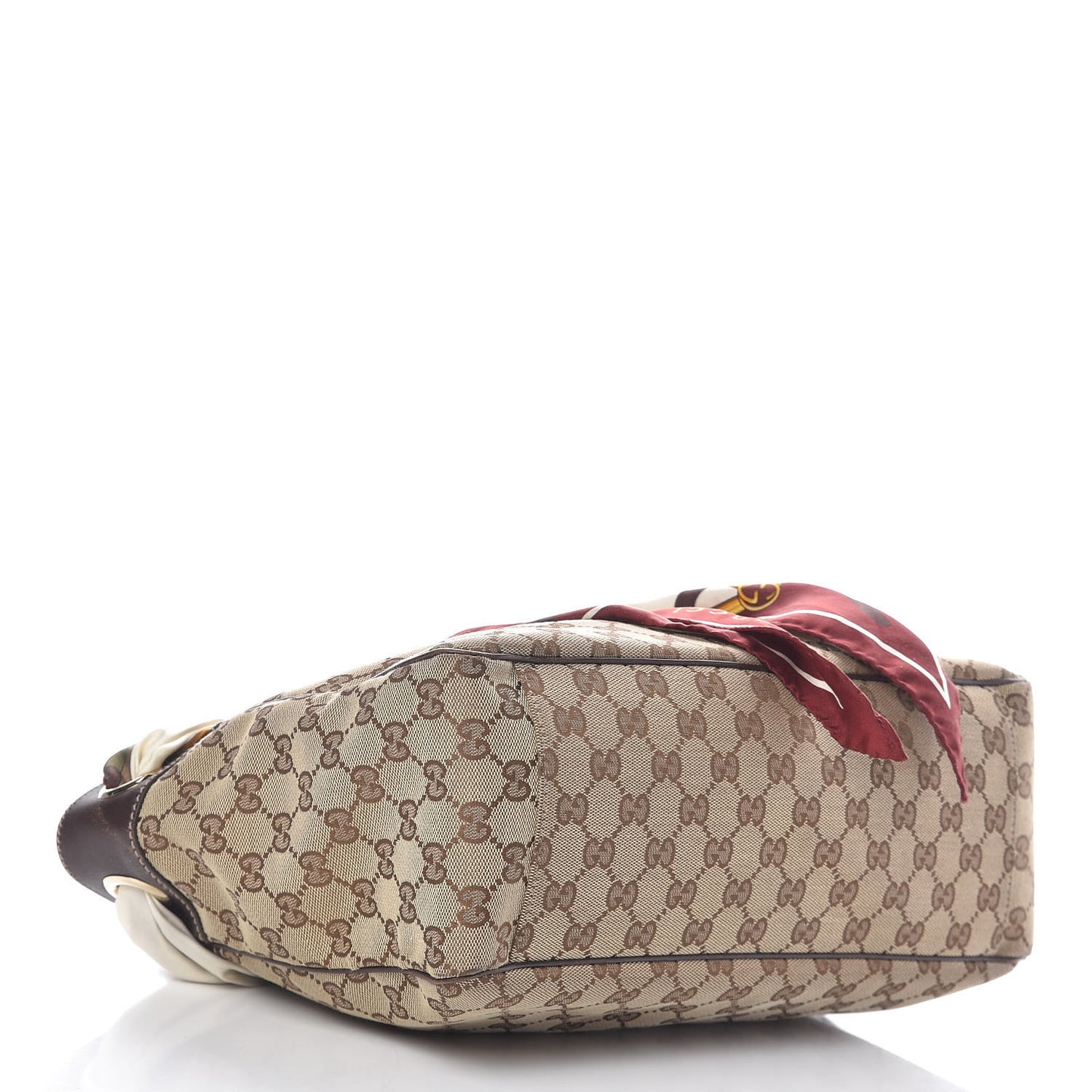 Monogram Medium Positano Tote Dark Brown