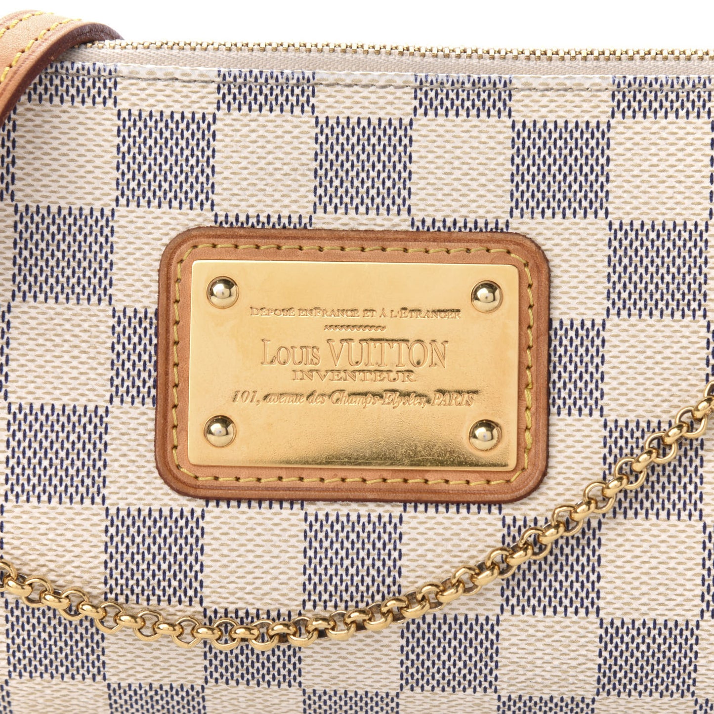 Damier Azur Eva Clutch