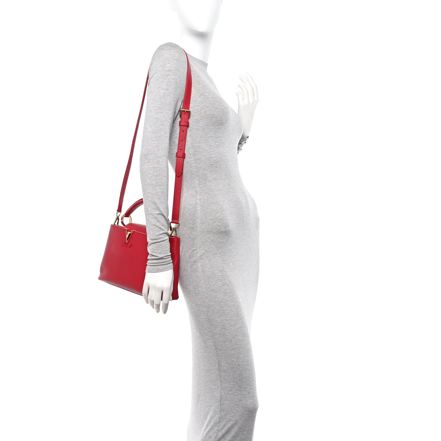 Taurillon Capucines BB Scarlet Red