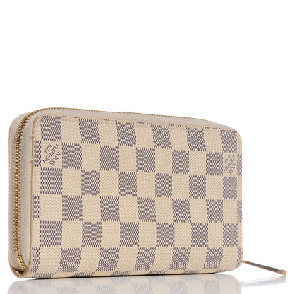 Louis Vuitton Damier Azur Zippy Wallet 3 of 8