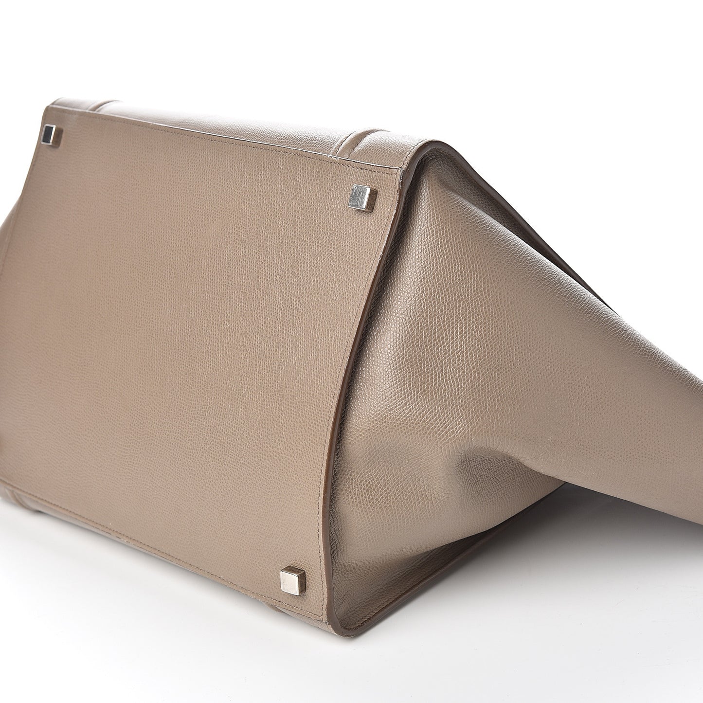 Grained Calfskin Medium Phantom Luggage Taupe