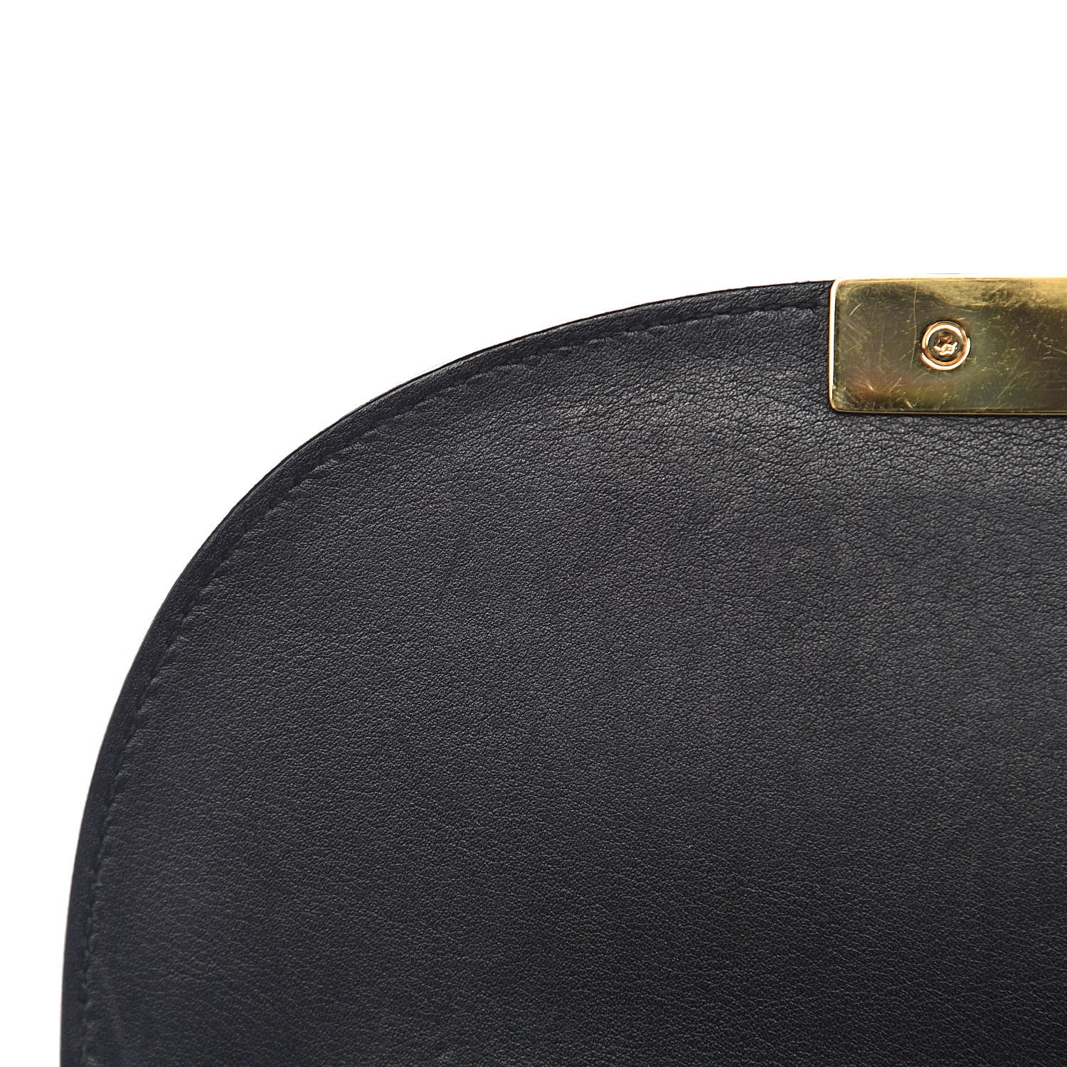Gucci GG Supreme Monogram Web Medium Padlock Messenger Shoulder Bag Black 8 of 12