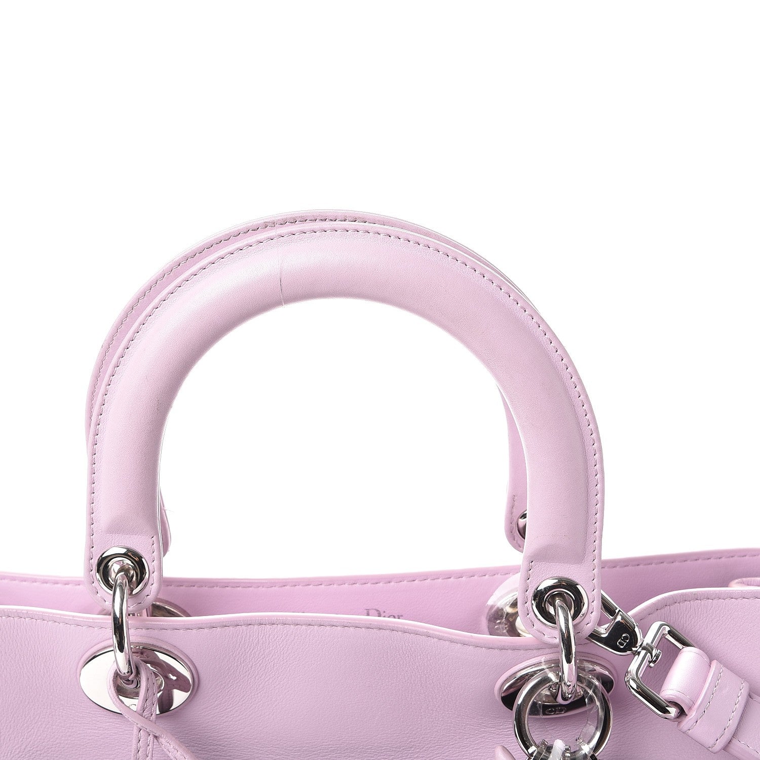 Christian Dior Lambskin Large Lady Dior Pockets Pink 14 of 17