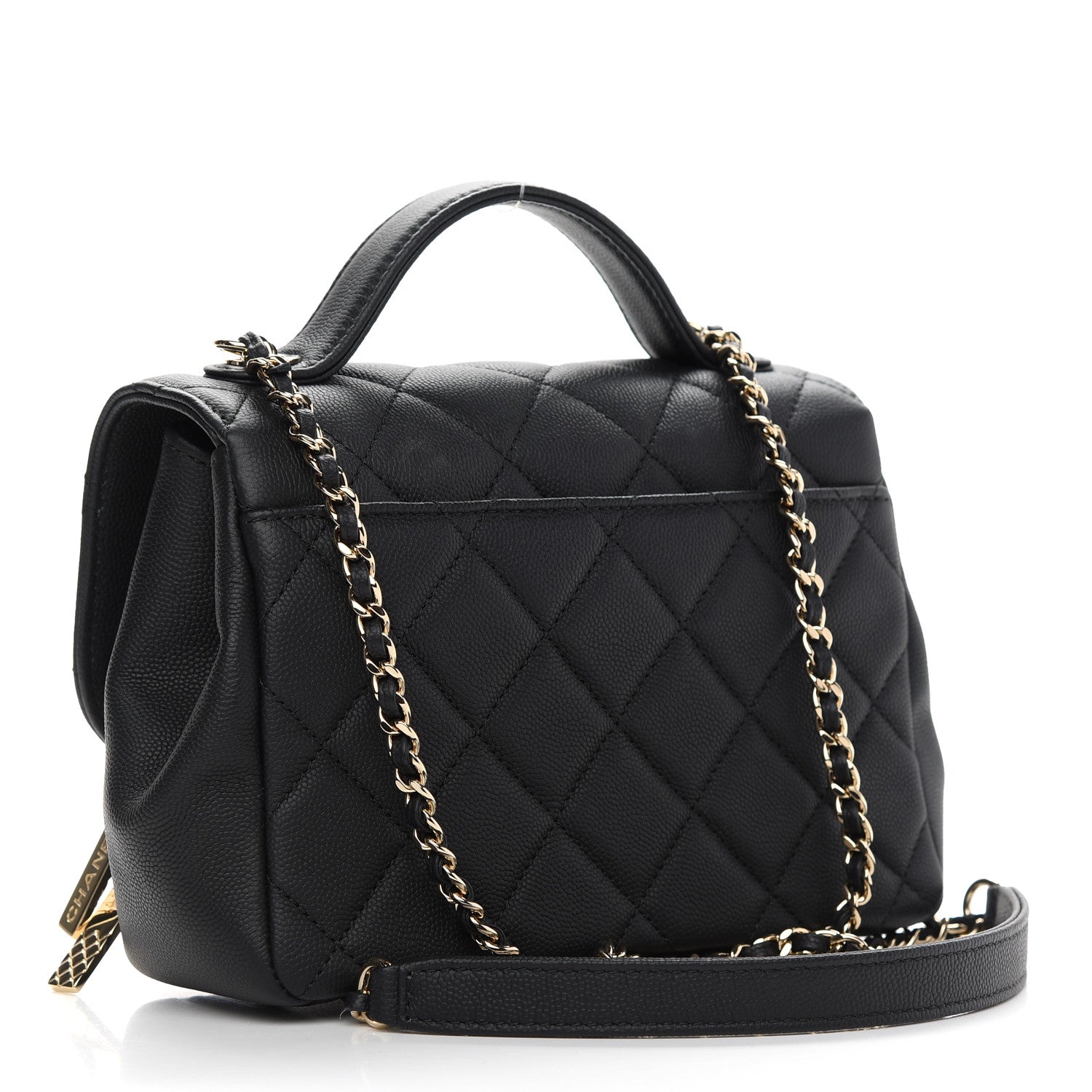 Chanel Caviar Quilted Small Business Affinity Flap Black 3 of 10