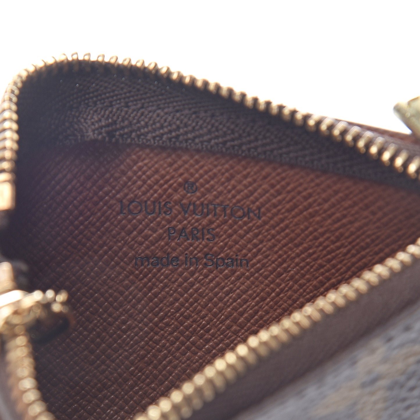 Monogram Key Pouch