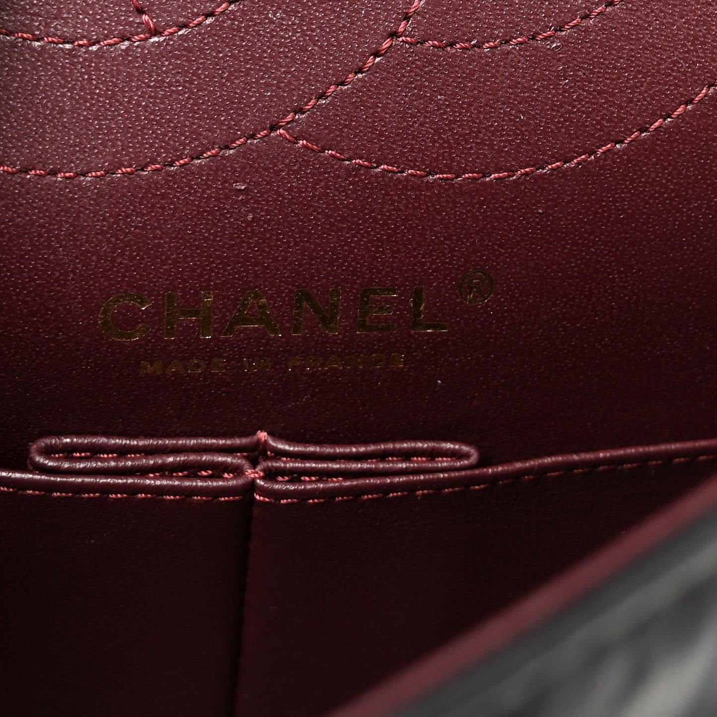Aged Calfskin Quilted 2.55 Reissue 225 Flap Black