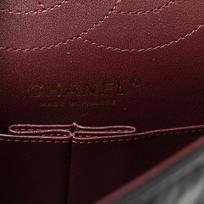 Chanel Aged Calfskin Quilted 2.55 Reissue 225 Flap Black 6 of 10