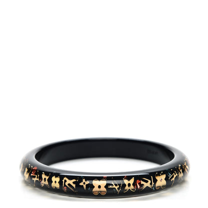 Louis Vuitton Resin Swarovski Medium Inclusion Bracelet PM Navy 1 of 4