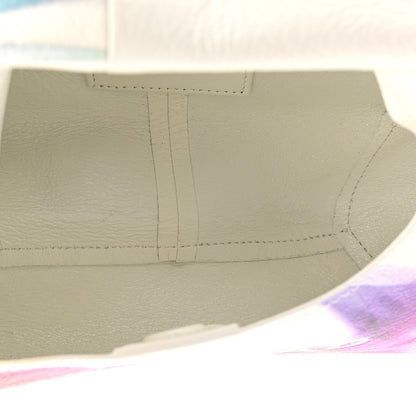 Marc Jacobs Crinkled Calfskin Future Floral Mini The Sack Bag White Multicolor 5 of 12