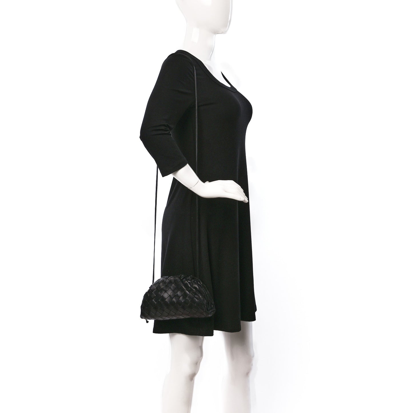 Nappa Intrecciato The Mini Pouch Black