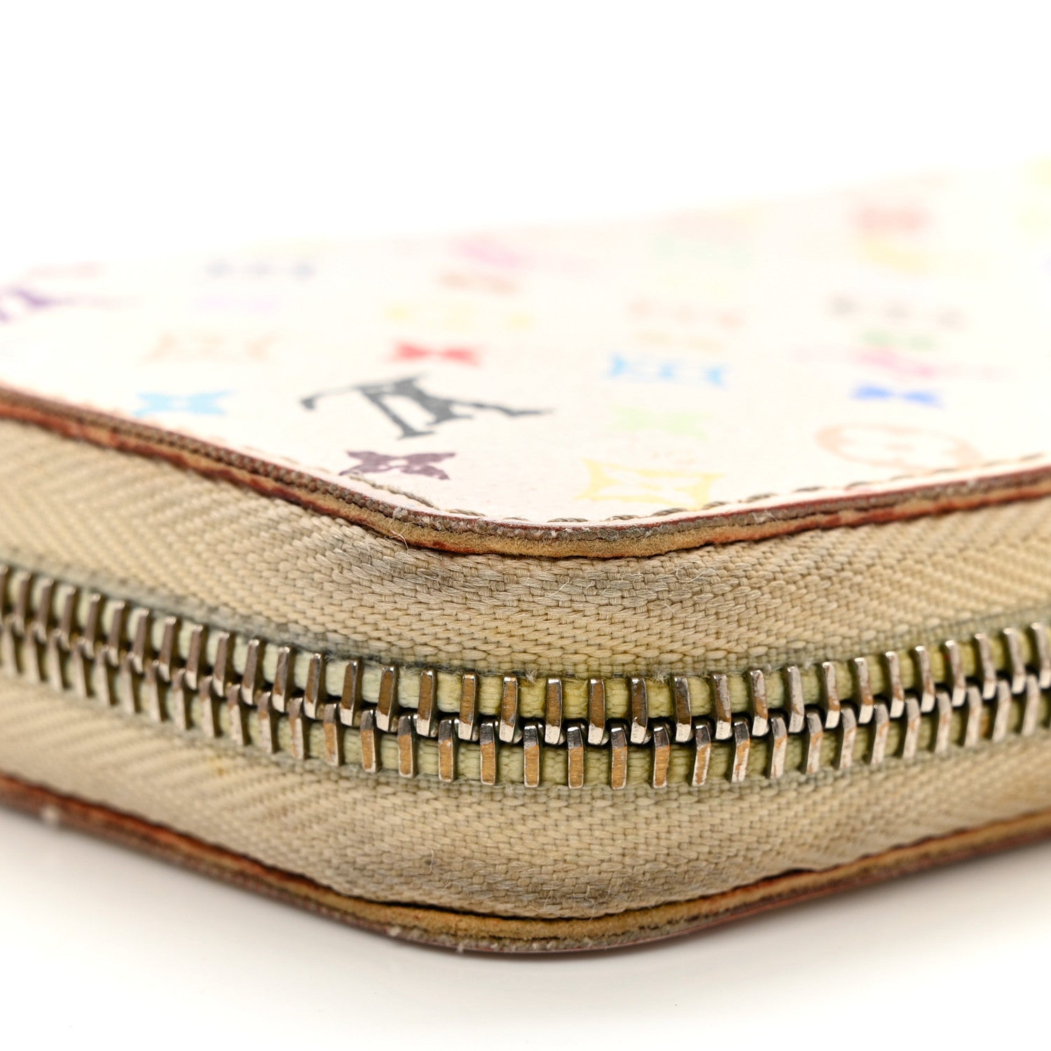 Louis Vuitton Monogram Multicolor Zippy Wallet White 8 of 11