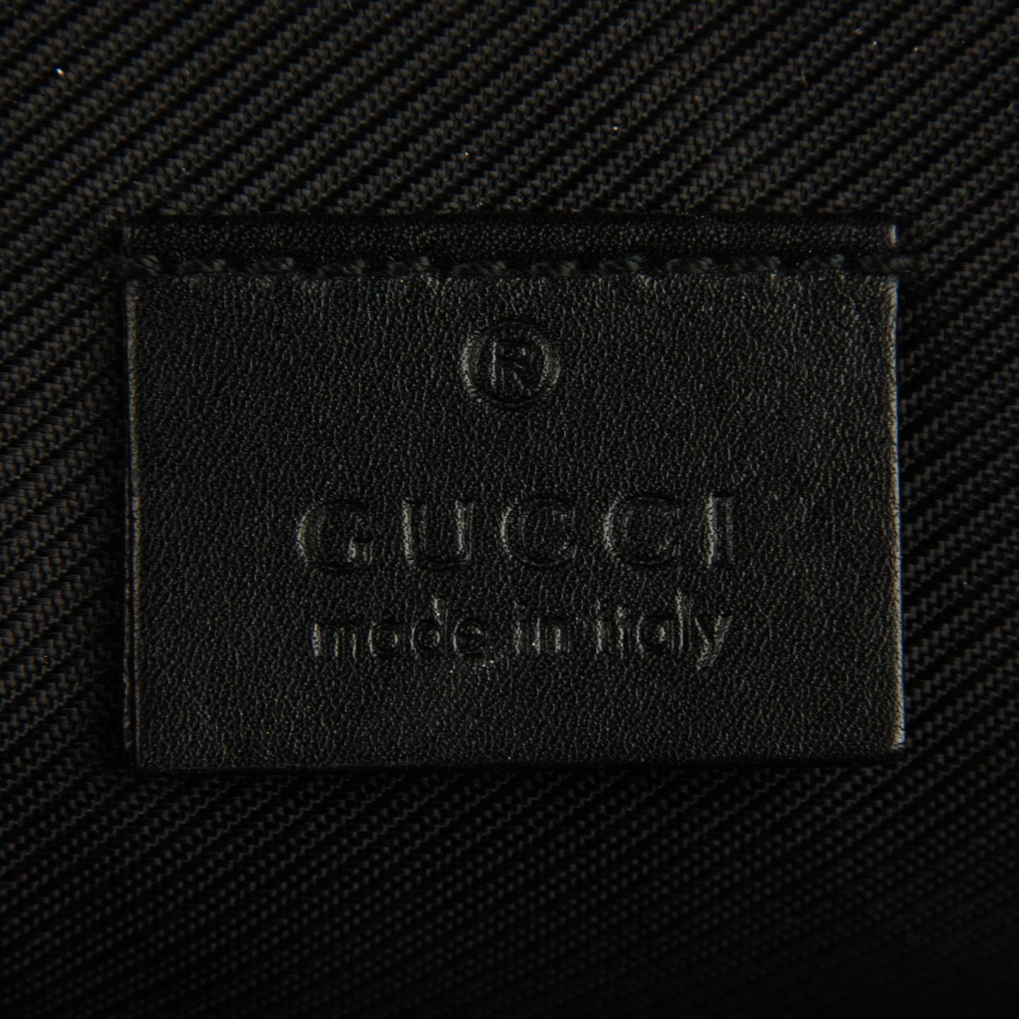 Guccissima GG Cosmetic Case Black