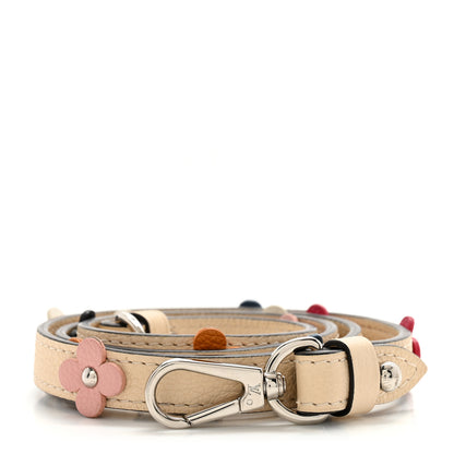 Louis Vuitton Calfskin Flowers Strap Creme 1 of 4