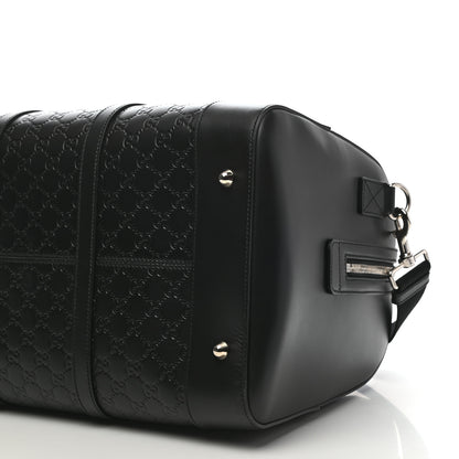 Gucci Guccissima Signature Medium Duffle Black 8 of 8