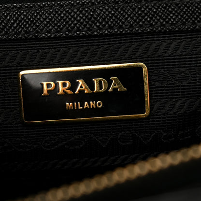 Prada Saffiano Lux Medium Tote Black 5 of 11