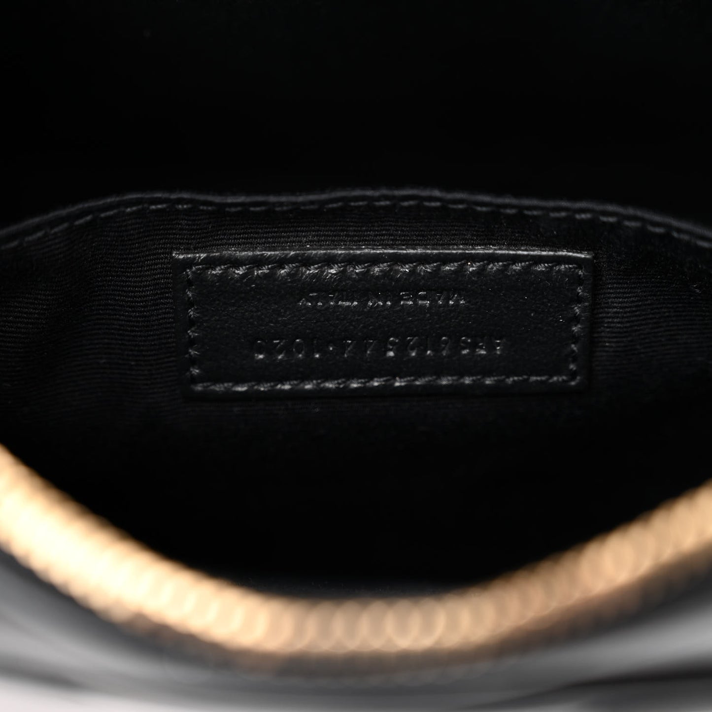 Calfskin Matelasse Monogram Lou Camera Bag Black
