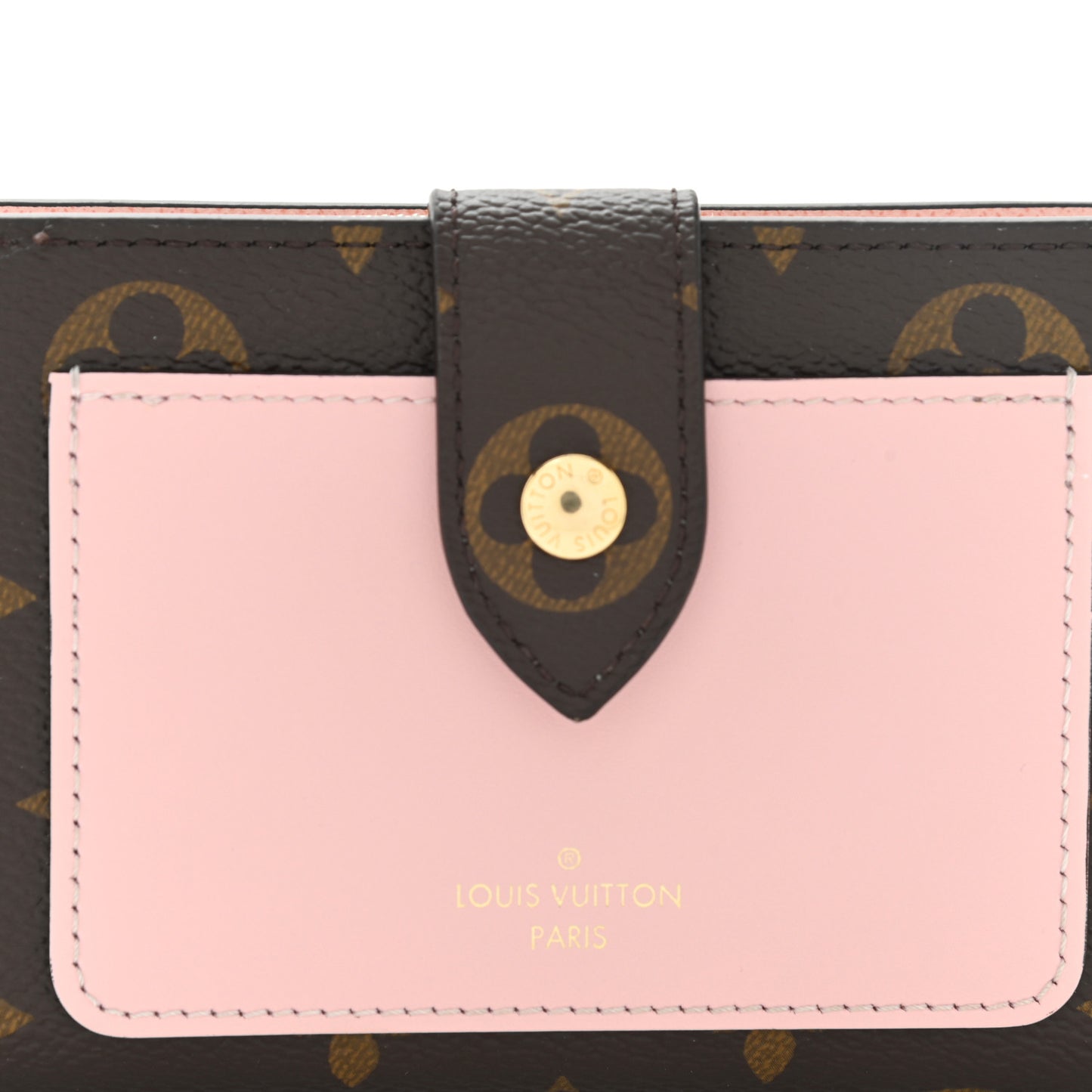 Monogram Juliette Wallet Rose Ballerine