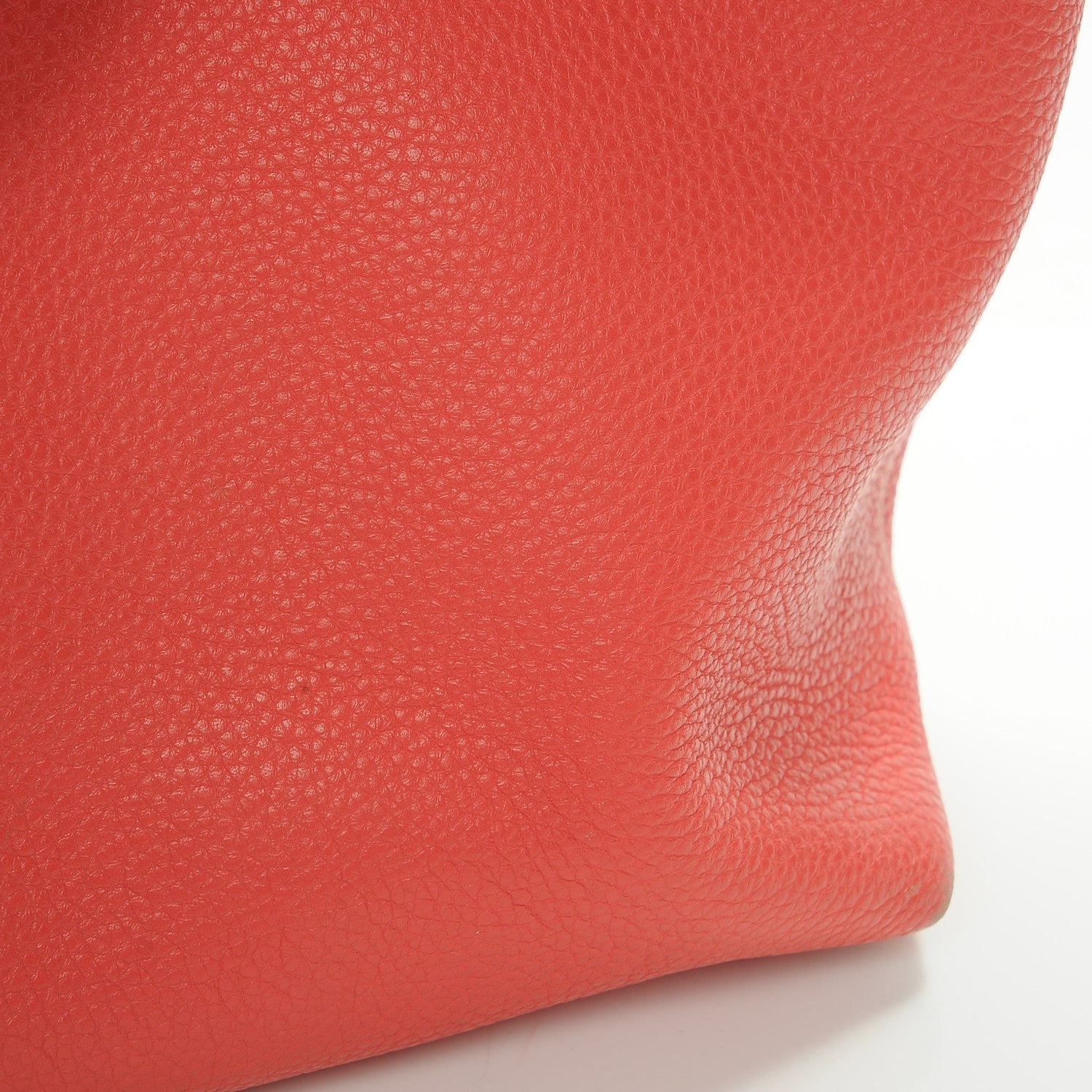 Hermes Taurillon Clemence Double Sens 36 Reversible Tote Peony Sanguine 12 of 17