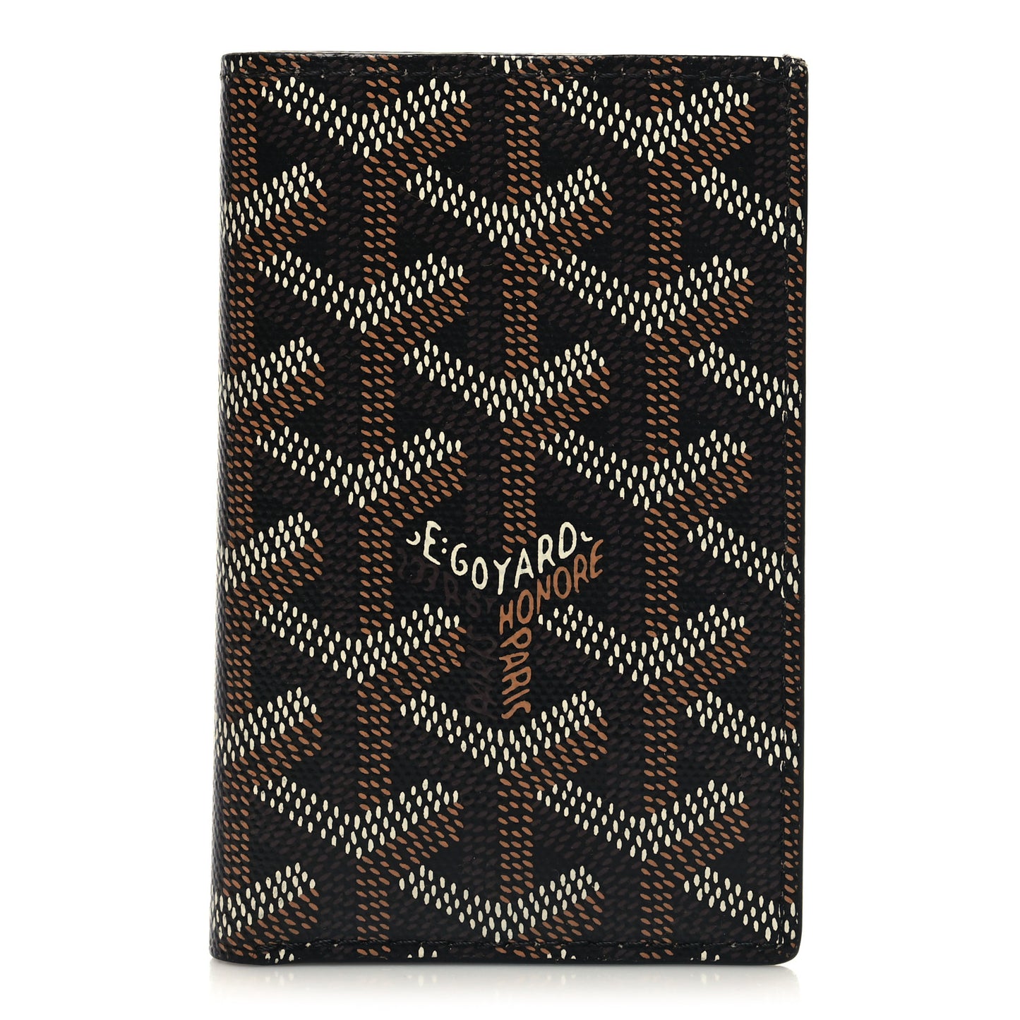 Goyardine Saint Pierre Card Holder Black