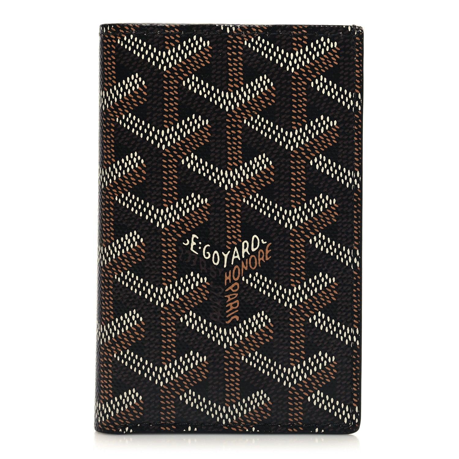 Goyard Goyardine Saint Pierre Card Holder Black 1 of 8