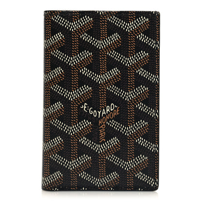 Goyard Goyardine Saint Pierre Card Holder Black 1 of 8
