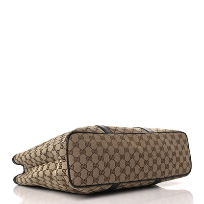 Gucci GG Monogram Large Joy Tote Bag Dark Brown 4 of 9