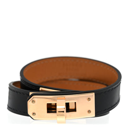 Hermes Box Kelly Double Tour Bracelet Black 1 of 7