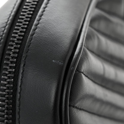 Saint Laurent Calfskin Matelasse Monogram Monochrome Lou Camera Bag Black 11 of 11
