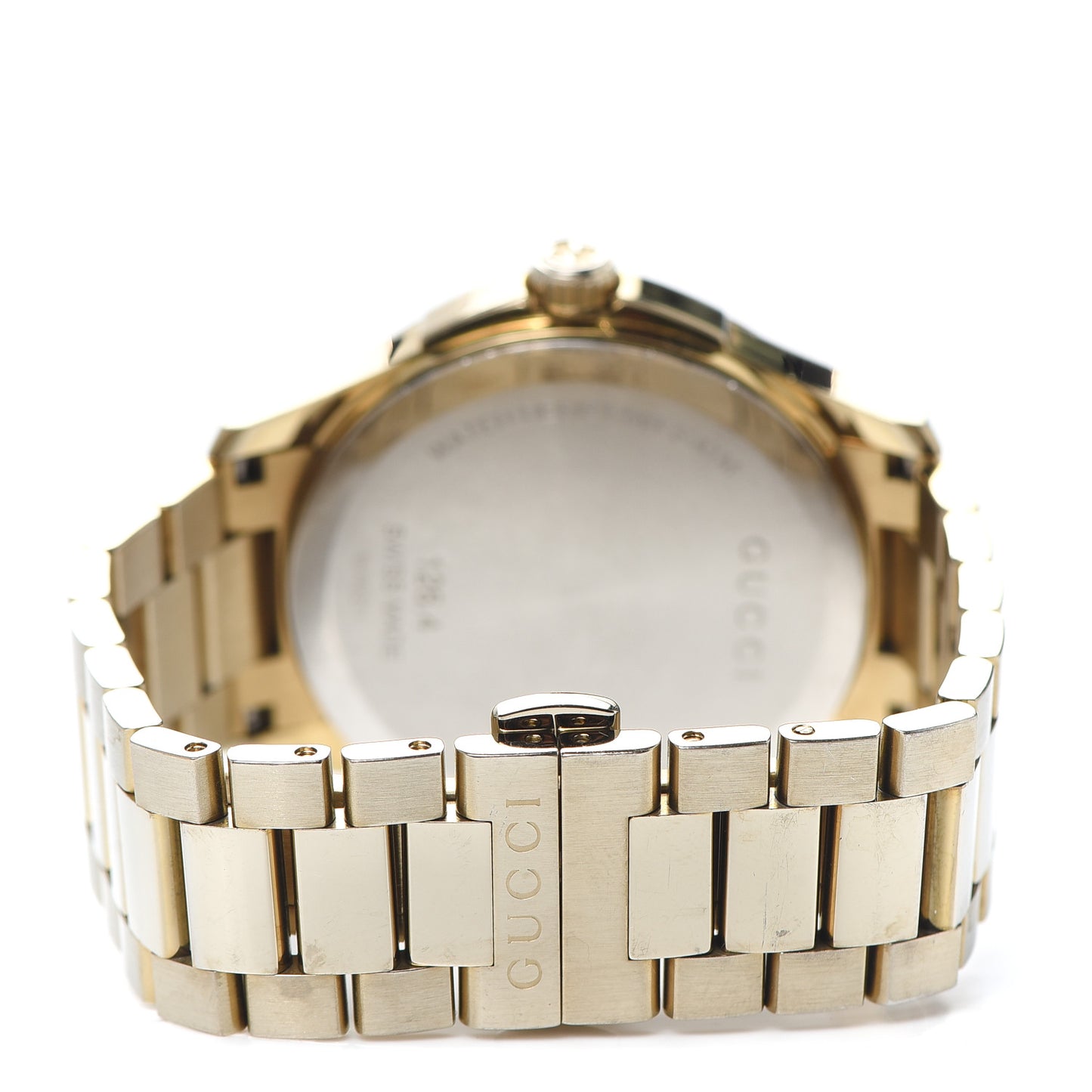 Stainless Steel 38mm G-Timeless Diamante Quartz Watch Gold