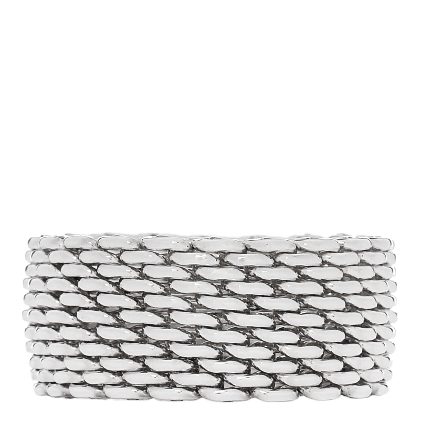 Sterling Silver Somerset Mesh Ring 57 8