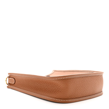 Hermes Taurillon Clemence Evelyne TPM Gold 4 of 11