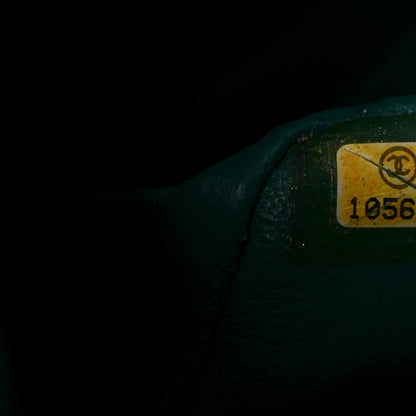 Chanel Tweed Quilted Medium Double Flap Green 7 of 13