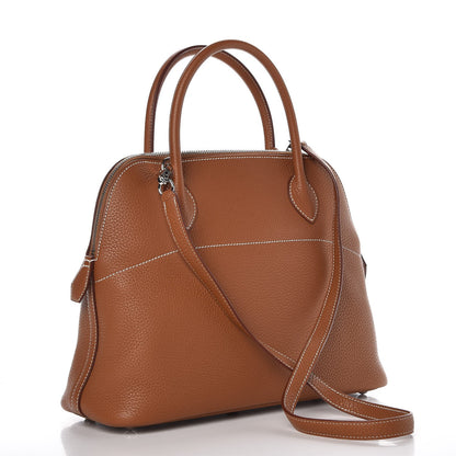 Hermes Taurillon Clemence Bolide 31 Gold 4 of 9