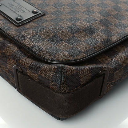 Louis Vuitton Damier Ebene Brooklyn MM 9 of 13