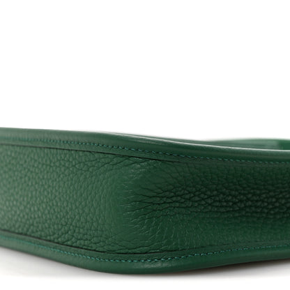 Hermes Taurillon Clemence Evelyne TPM Vert Vertigo 18 of 21