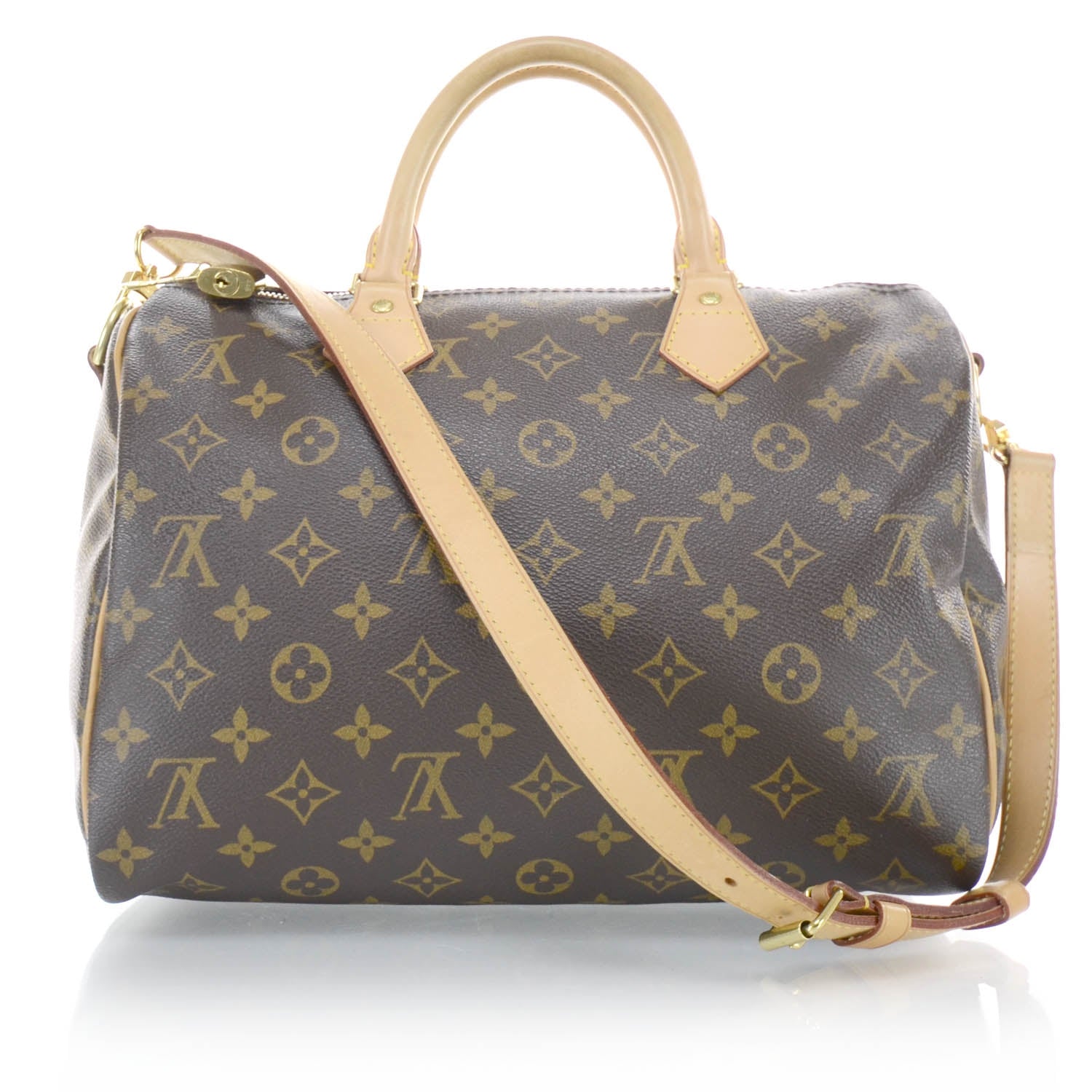 Louis Vuitton Monogram Speedy Bandouliere 30 3 of 14