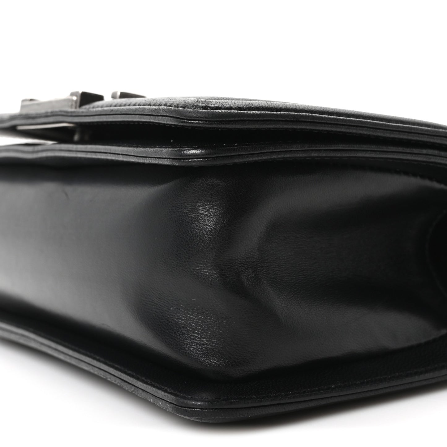 Galuchat Stingray Small Boy Flap Black
