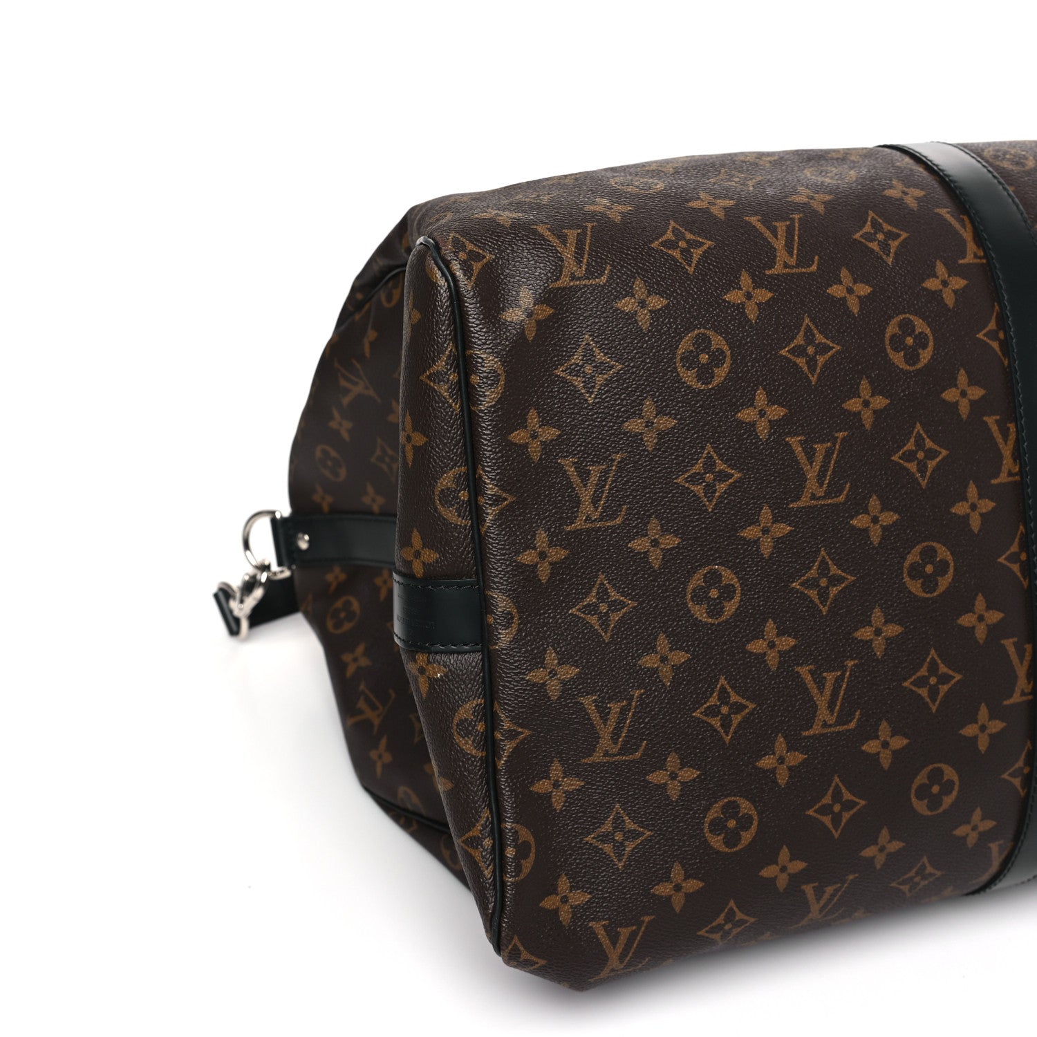 Louis Vuitton Monogram Macassar Keepall Bandouliere 55 5 of 7