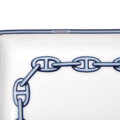 Hermes Porcelain Chaine d'Ancre Sushi Plate 6 of 8